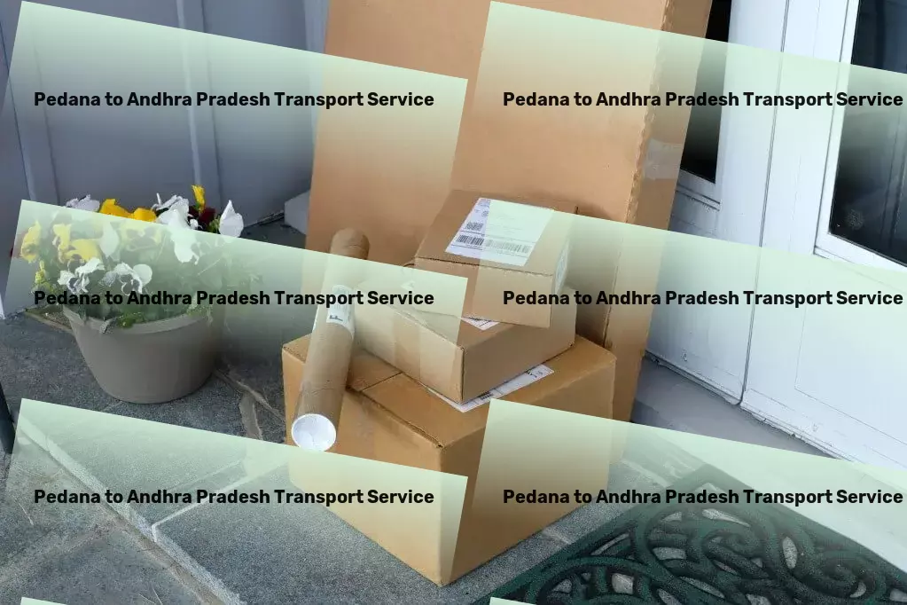 Pedana to Andhra Pradesh Household Goods Transport Regional parcel logistics